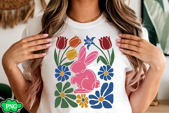 Download Happy Easter Bunny PNG, Boho Easter Png - Easter bunny png Collection