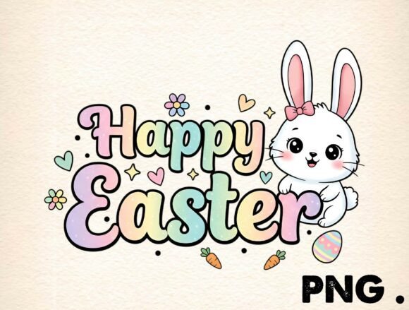 Download Happy Easter Bunny Png,Boho Easter PNG - Easter bunny png Collection