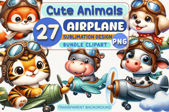 Download Cute Animals PNG Clipart Bundle - Animals Collection