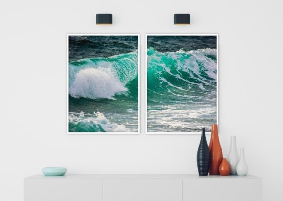 Download Ocean Set of 2 Wall Art Printable Decor - Printable decor Collection