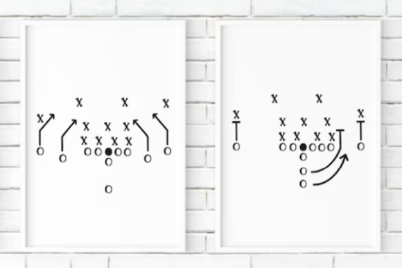 Download Football Plays Printable Decor 4 Images - Printable decor Collection