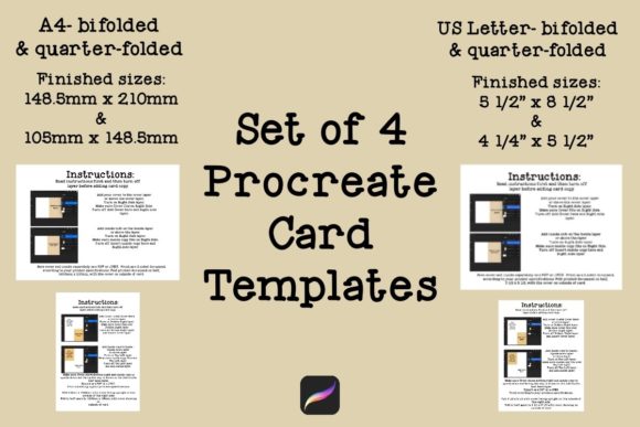 Download Procreate Greeting Card Templates - Greeting card Collection