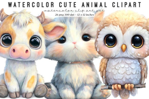 Download Cute Animals Png Bundle - Animals Collection